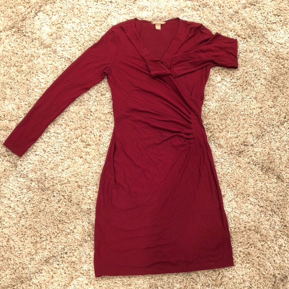 Banana Republic faux wrap dress